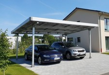 Doppelcarport f. 2 Autos inkl