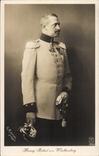 Ak Herzog Robert von Württemberg, Portrait in Uniform, Pickelhaube - 10998802