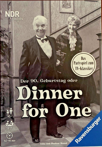 Dinner for one - "dinner, one"