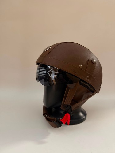 Oldtimer motorradhelm retro - motorradhelm,