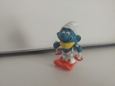 Schlümpfe Schleich / Peyo 20091 - Skifahrer - Smurf/Puffi [04]