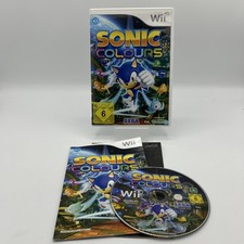Sonic Colours (Nintendo Wii) - Guter Zustand - Mit OVP & Anleitung