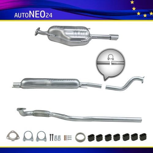 Auspuffanlage opel astra - auspuffanlage,