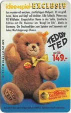 Telefonkarte - S  137 B von 1993 , Steiff Teddy , leer