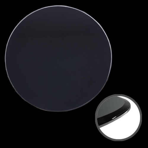 Glasplatte ø80 schwarz - glasplatte,