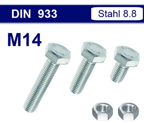 M14 sechskantschrauben - m14,