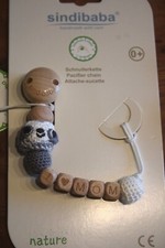 Gehäkelte Schnullerkette