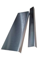 Edelstahl Profil Winkel Kantenschutz geschliffen 1mm 1000mm lang