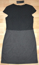 ZERO Kleid Gr.40 grau schwarz