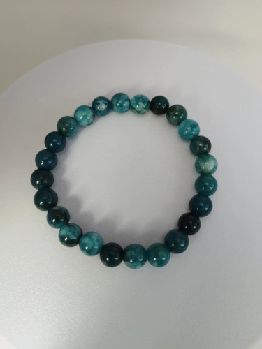 Edelsteinarmband apatit blau - edelsteinarmband,