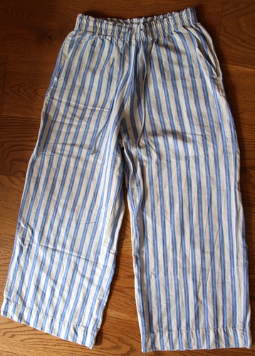 Weite stoff hose von m - stoff, h&m