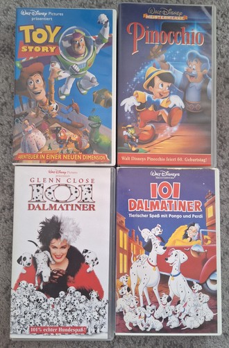 Disney vhs paket pinocchio - disney,