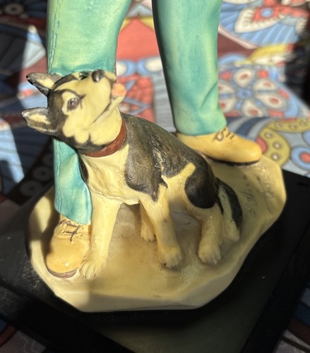 Junge schöne frau - junge, husky