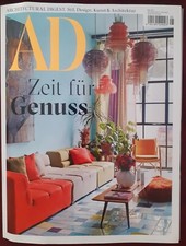 AD Architectural Digest Stil Design Kunst Architektur Zeit für Genuss  Mai 2021