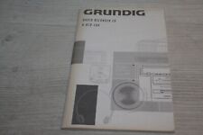 GRUNDIG BEDIENUNGSANLEITUNG MEHRSPRACHIG MINI KOMPAKTANLAGE  von 1995