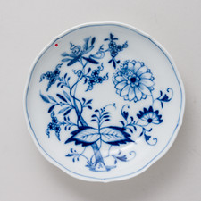 Meissen Untertasse Kaffee Zwiebelmuster 13,5 cm 2. Wahl Knaufzeit