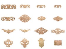 Zierteile Holz Ornament Verzierungen Holzornamente Möbel Holzzierteile