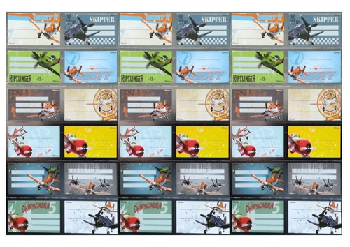 36x sticker disney planes - 36x,