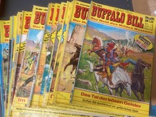 Bastei: 23 x BUFFALO BILL Comic Hefte  [6364]