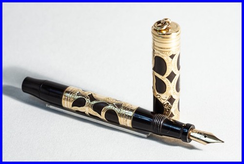 Parker duofold füller gold - füller,