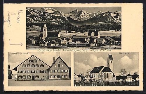 Markt unterthingau - ak,