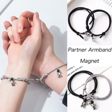 Partner Paare Armband Set Pärchen Bracelet Magnet 2 Teilig Freundschaftsarmband