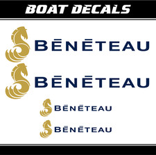 Aufkleber Beneteau Boot sticker XL boat yacht Ersatz 80cm logo vinyl ORACAL