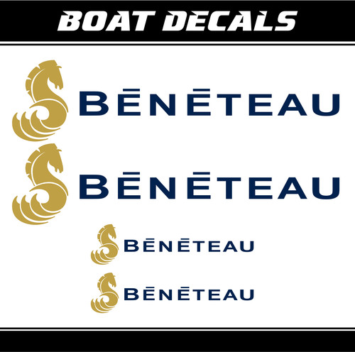 Aufkleber beneteau boot - aufkleber,