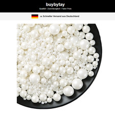 Essbare weiße zuckerperlen - zuckerperlen, 5