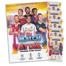 Match Attax Fußball Champions League 2025/2026 - Booster-Packs Starter Bundles