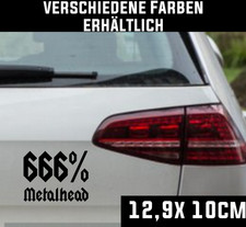 666 metalhead headbanger - 666%,