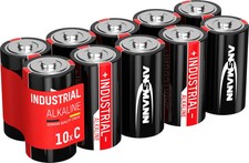 10x ANSMANN Industrial