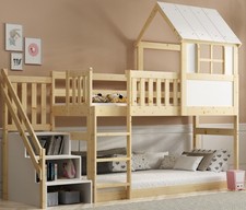 Hochbett mit treppen - hochbett,