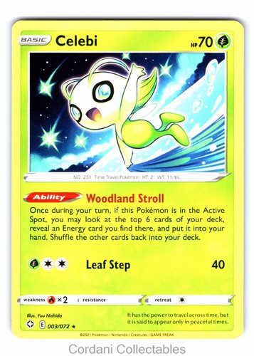Celebi 003 072 - 003/072, holo