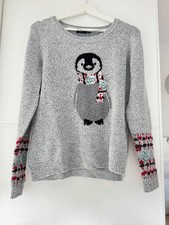Pullover grau, Gr. S, Pinguin