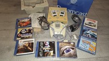 Sega Dreamcast Konsole Weiß