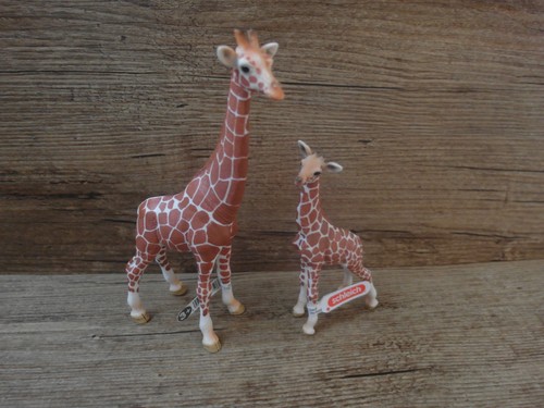 Schleich giraffe mit baby - giraffe,