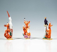 Rare Meissen 3 Porcelain