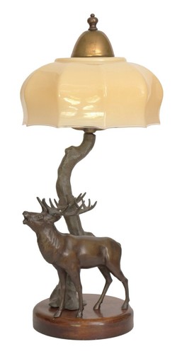 Art deco lampe - art,