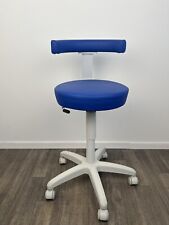 Dental Zahnarzt Medizin Arztstuhl Arbeitssessel Polster Blau gebraucht MG022687