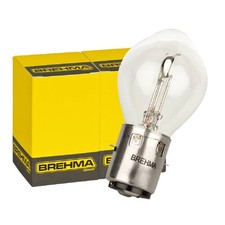 2x BREHMA S2 Bilux Zweiradlampe BA20d 35/35W 12V Mopel Motorrad Lampe Glühlampe