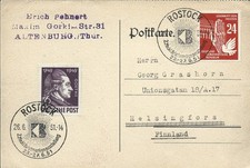 Postkarte aus Rostock