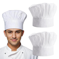 2 Stück Kochmütze, Unisex