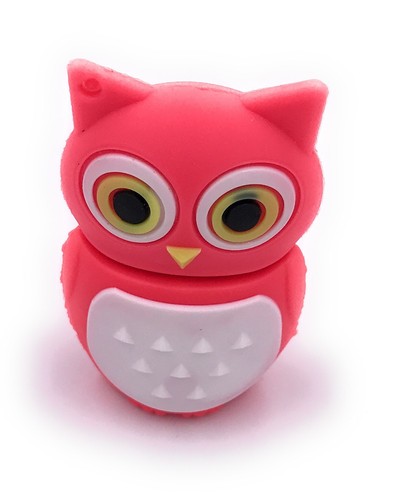 Eule vogel pink usb stick - vogel,