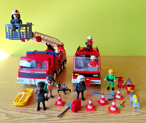 Playmobil feuerwehrauto - playmobil,