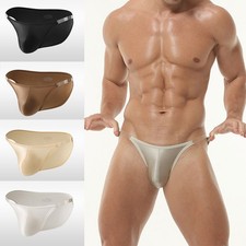 DE Herren Mini Slips Sexy G-String Tanga Bikinihose Unterwäsche Low Rise Höschen