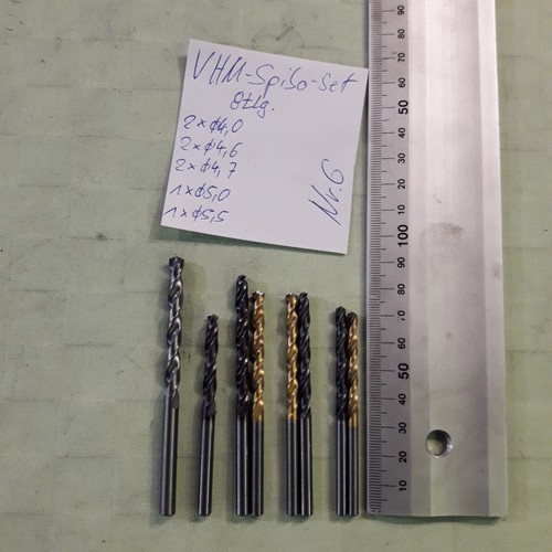 Vhm spiralbohrer set 8tlg - vhm-spiralbohrer-set,,
