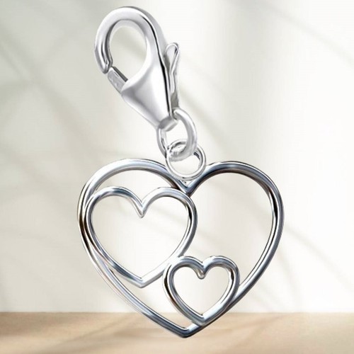 Doppelherz charm 925 - doppelherz,