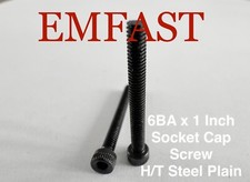 6BA x 1 Stahl Zylinderschraube