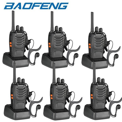 Baofeng pmr446 walkie - 6x,